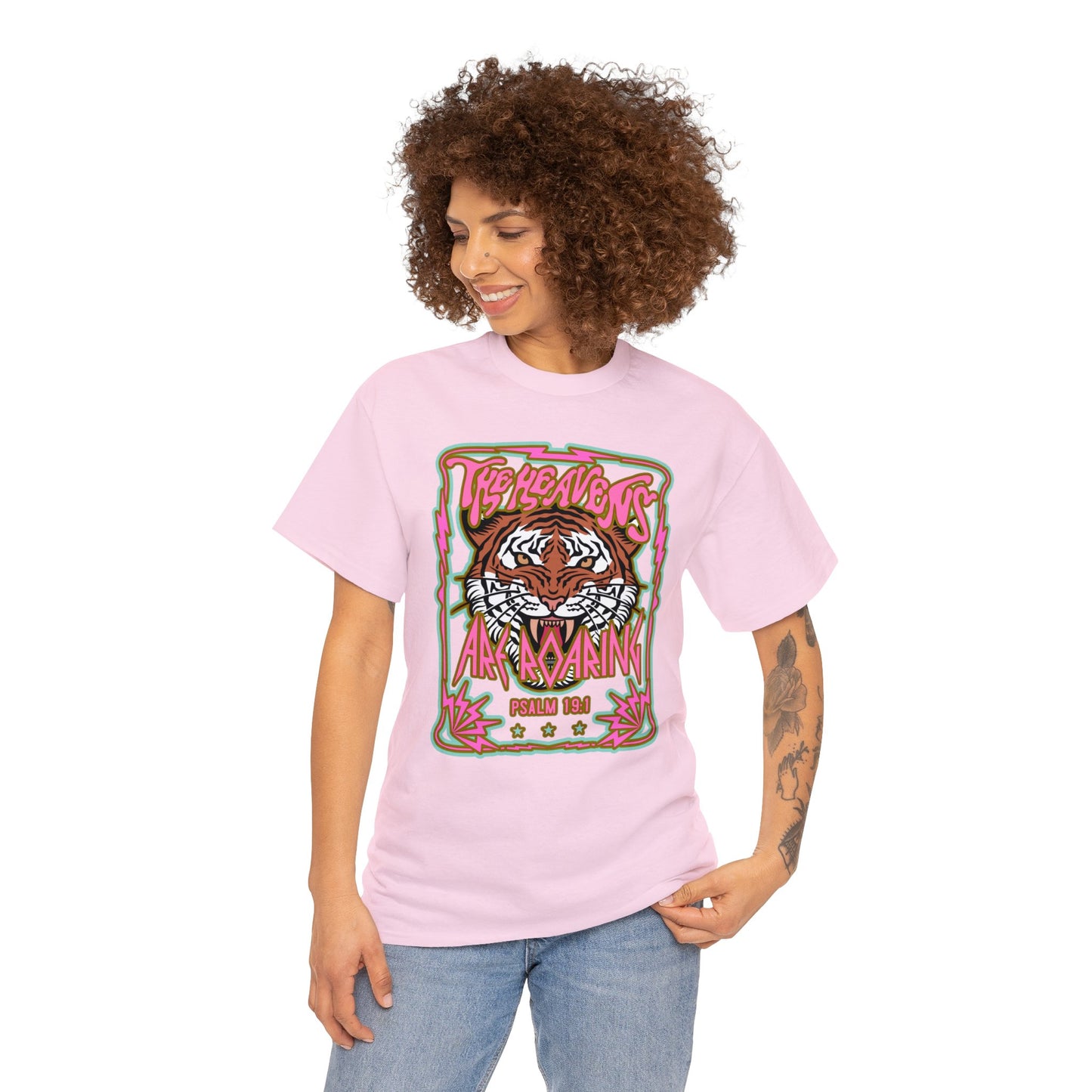 The Heavens Are Roaring Tee (PINK)