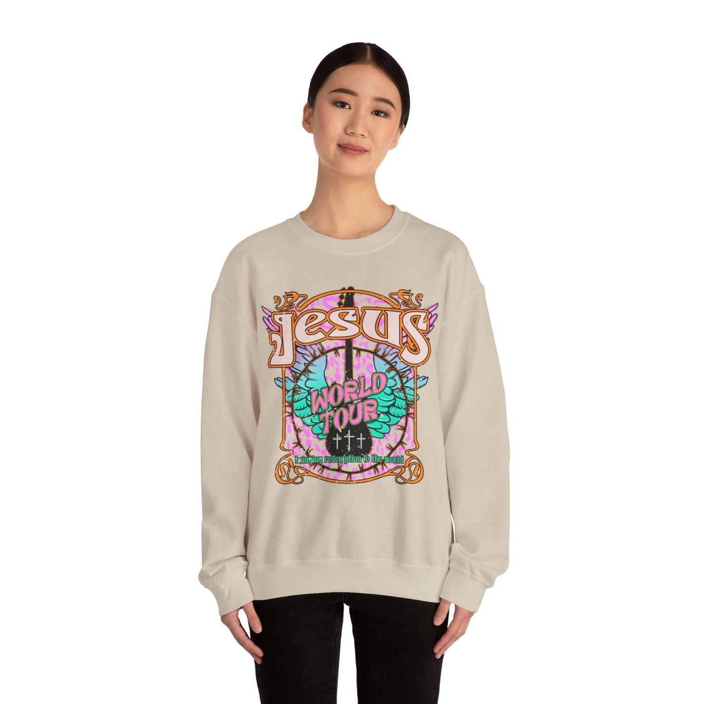 Jesus World Tour Crewneck