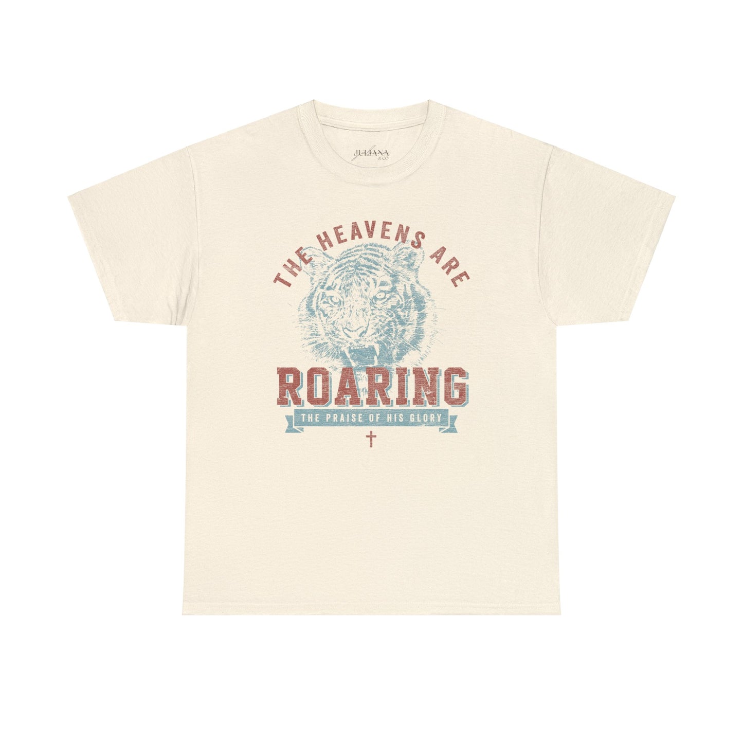 The Heavens Are Roaring Tee - Natural