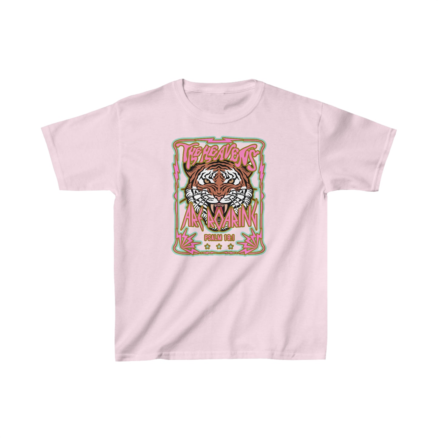 Kids Heavens Are Roaring Tee (PINK)