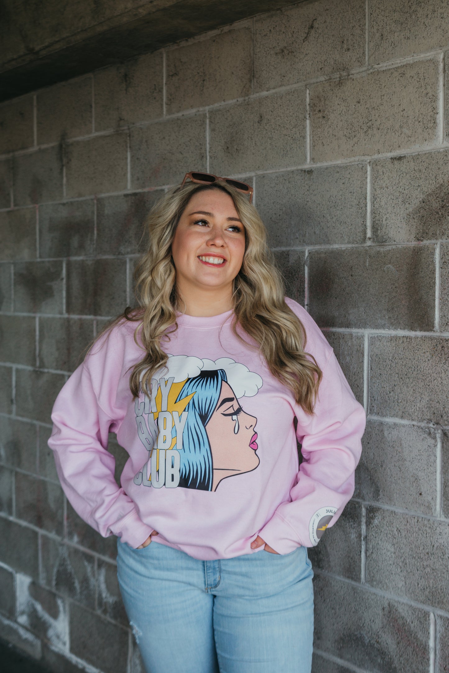 Cry Baby Club Crewneck (Multiple Colors)