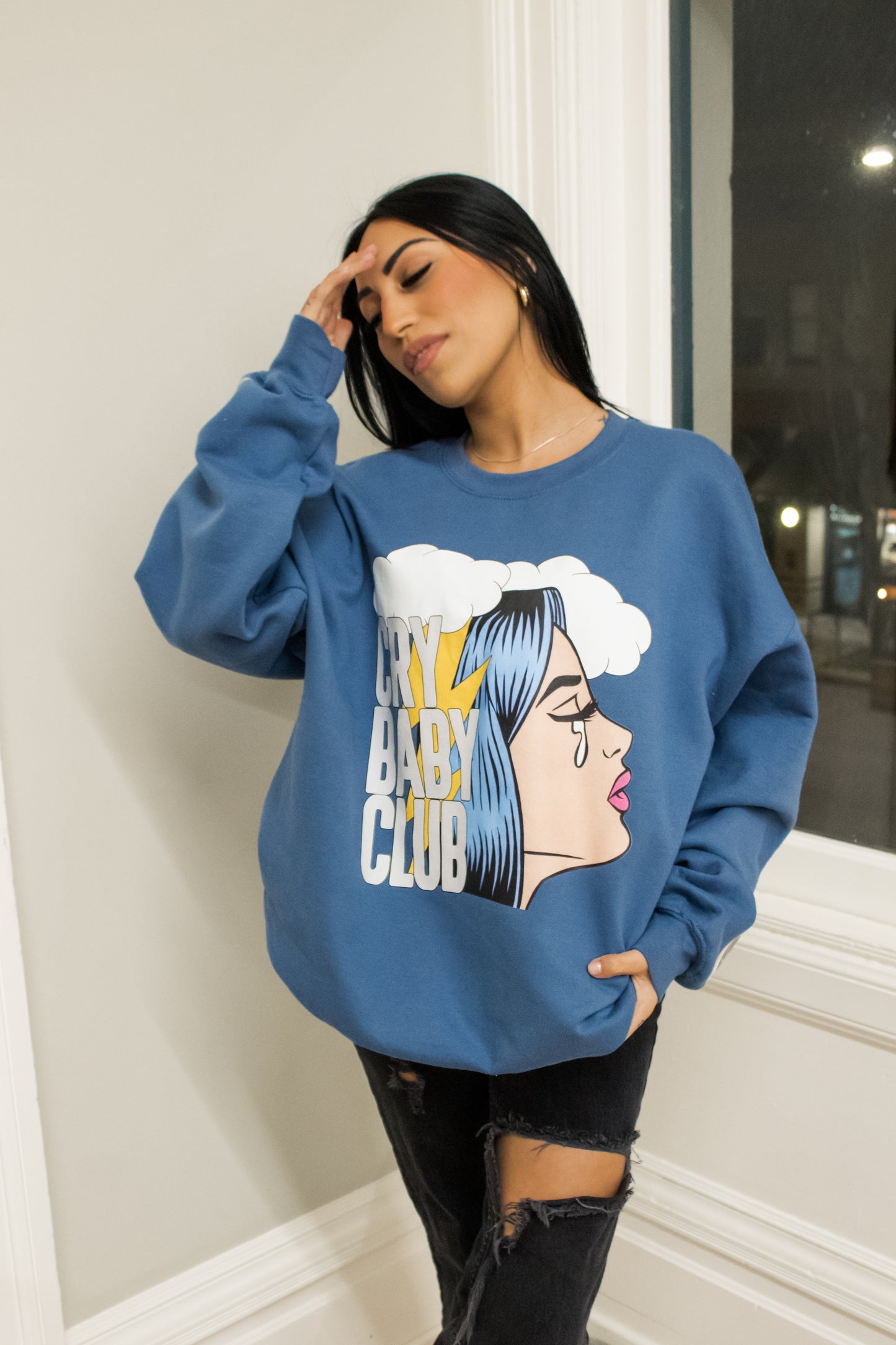 Cry Baby Club Crewneck