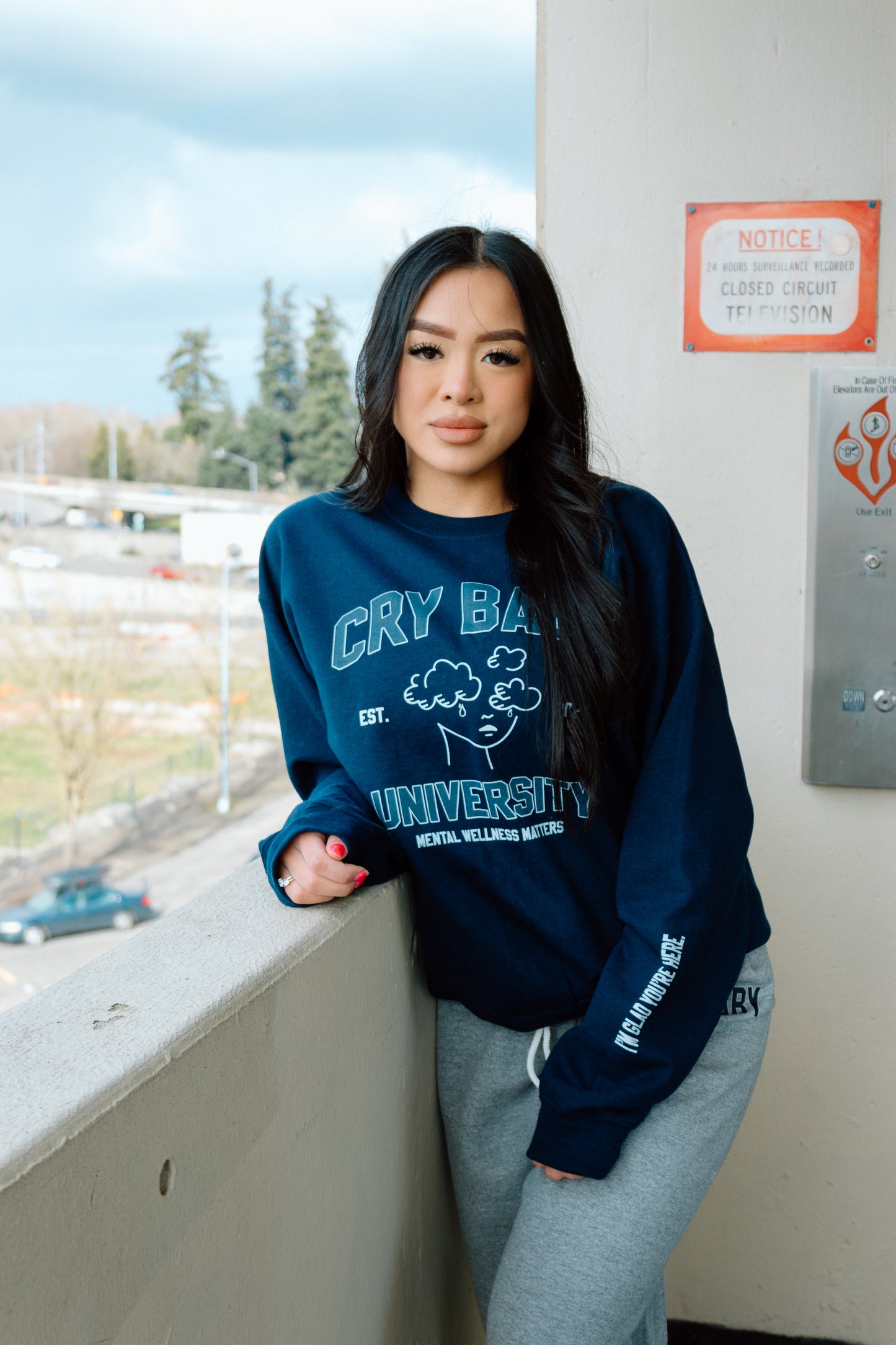 OG Cry Baby University Crewneck