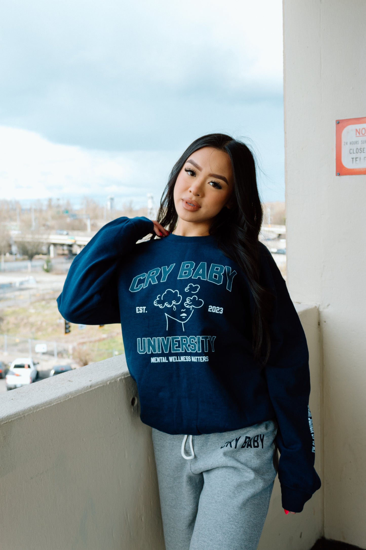 OG Cry Baby University Crewneck